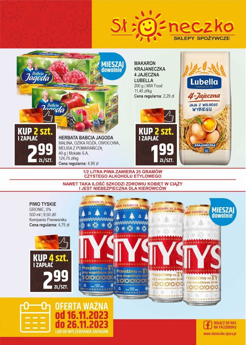 Gazetka promocyjna Słoneczko - wygasła 12 dni temu
