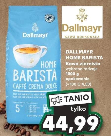 Dallmayr Home Barista Caffe Crema Dolce Kawa ziarnista 1000 g