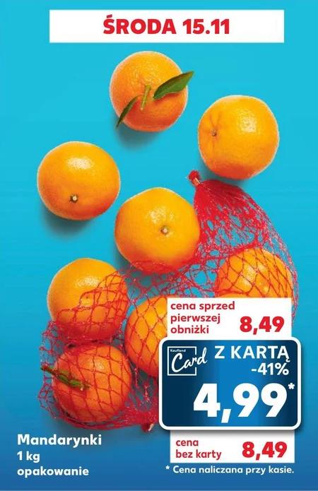 Mandarynki Kaufland