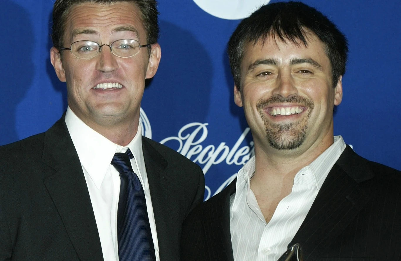 Matthew Perry i Matt LeBlanc w 2004 roku Matthew Perry i Matt LeBlanc w 2004 roku
