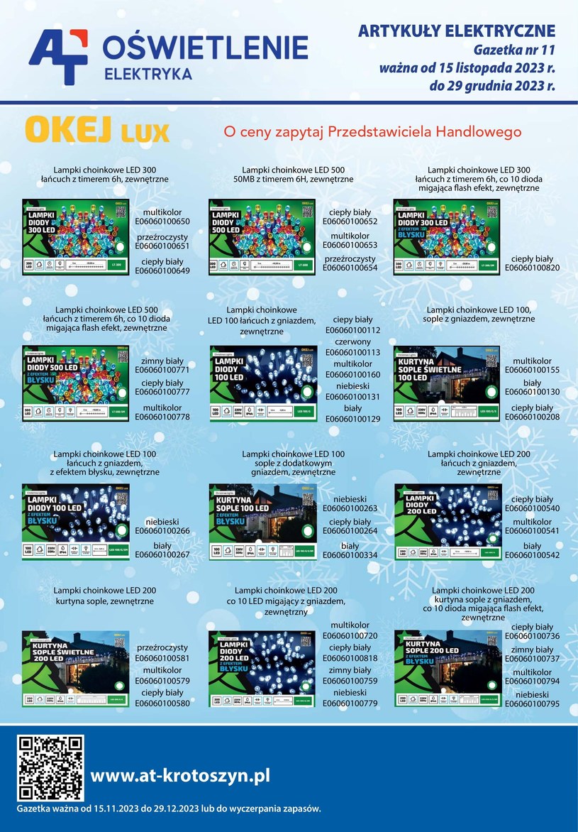 Gazetka promocyjna At - ważna od 15. 11. 2023 do 29. 12. 2023