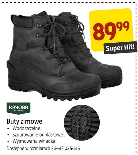 Buty zimowe Kayoba
