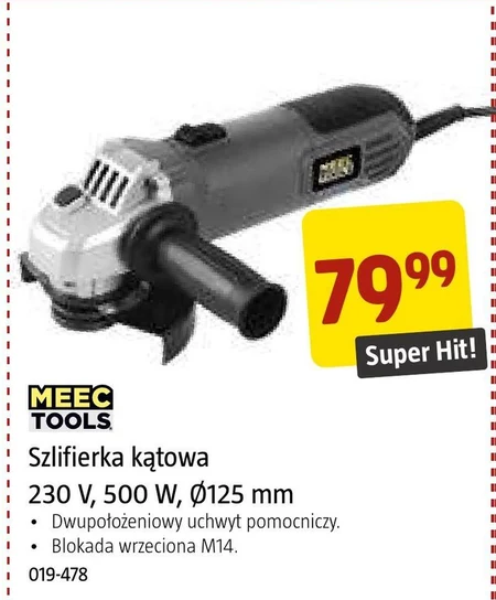 Szlifierka kątowa Meec Tools