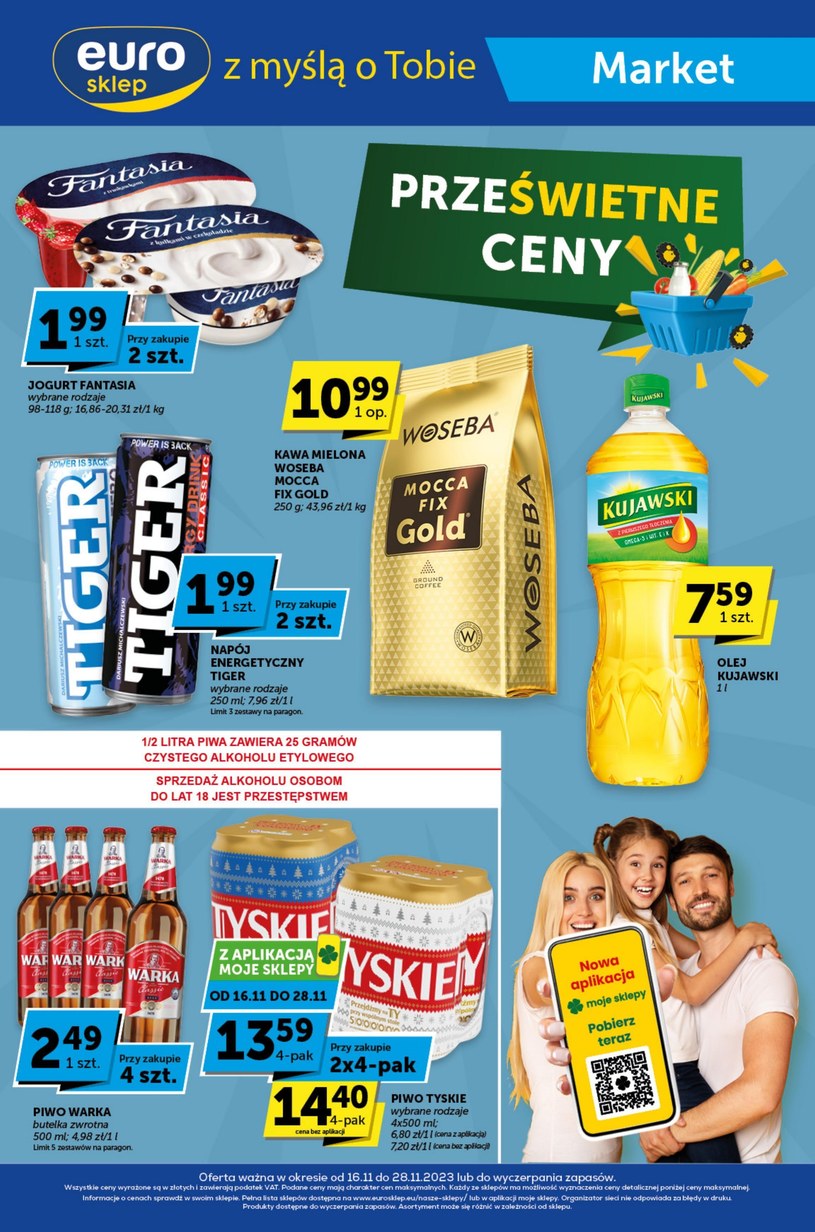 Gazetka promocyjna Euro Sklep - ważna od 16. 11. 2023 do 28. 11. 2023