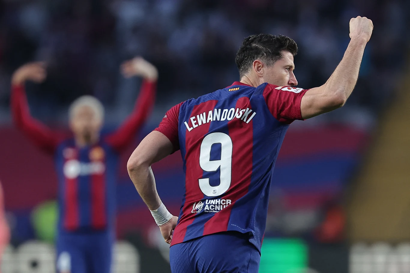 Robert Lewandowski w barwach FC Barcelona