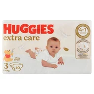 Huggies Extra Care Pieluchy 3 6-10 kg 40 sztuk