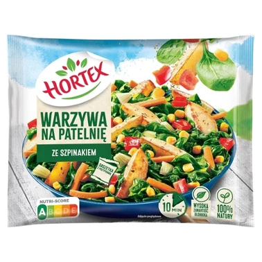 Hortex Warzywa na patelnię ze szpinakiem 450 g - 0