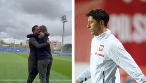 Lewandowski na kadrze, a tu taka okazja. Nagle na trening "Barcy" wszedł on