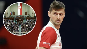 Porównał Sejm do kabaretu. Wymowny wpis polskiego siatkarza