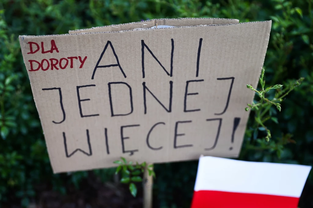 Protesty po śmierci 33-letniej Doroty Protesty po śmierci 33-letniej Doroty