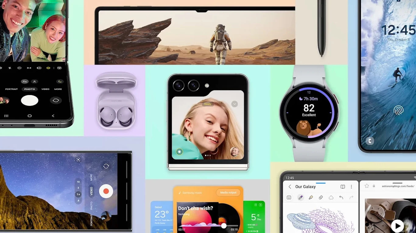 Android 14 dostarczany jest przez firmę Samsung z nakładką One UI 6 Android 14 dostarczany jest przez firmę Samsung z nakładką One UI 6