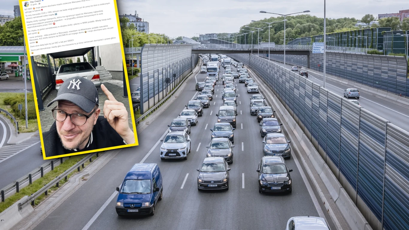 Ostatni wpis Filipa Chajzera na Facebooku wywołał prawdziwą burzę. W mediach społecznościowych pojawiły się setki komentarzy po tym jak prezenter skrytykował pomysł warszawskiego ratusza na wprowadzenie strefy czystego transportu Ostatni wpis Filipa Chajzera na Facebooku wywołał prawdziwą burzę. W mediach społecznościowych pojawiły się setki komentarzy po tym jak prezenter skrytykował pomysł warszawskiego ratusza na wprowadzenie strefy czystego transportu