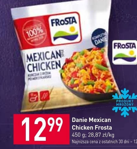 FRoSTA Mexican Style Chicken Kurczak z ryżem po meksykańsku 450 g