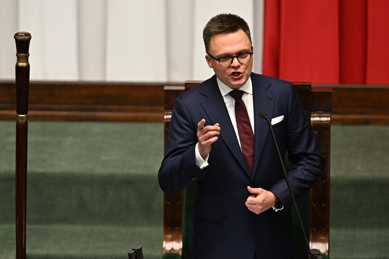 Marszałek Sejmu Szymon Hołownia Marszałek Sejmu Szymon Hołownia