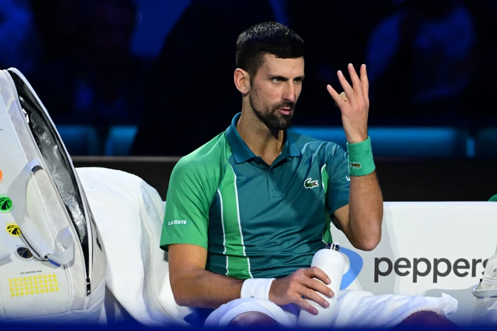 Novak Djokovic wygrał z Hubertem Hurkaczem w ATP Finals
