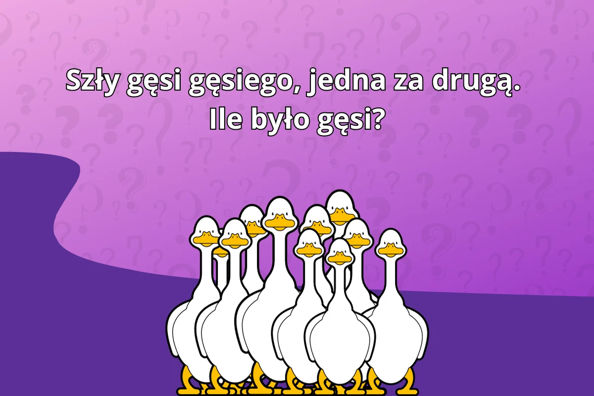 Na to pytanie nie potrafią odpowiedzieć dorośli. Natomiast dzieci nie mają z tym problemu Na to pytanie nie potrafią odpowiedzieć dorośli. Natomiast dzieci nie mają z tym problemu