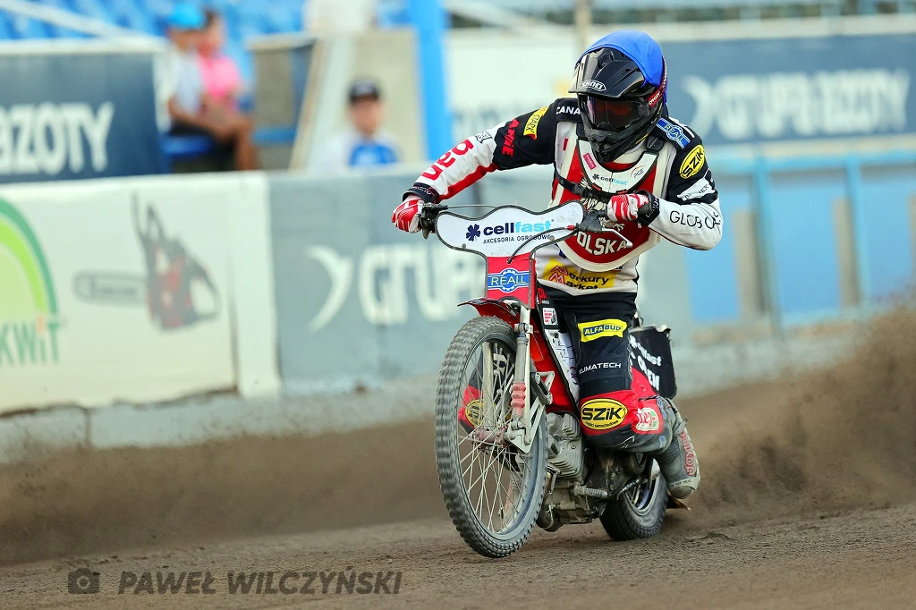 Piotr Świercz w zawodach juniorskich.