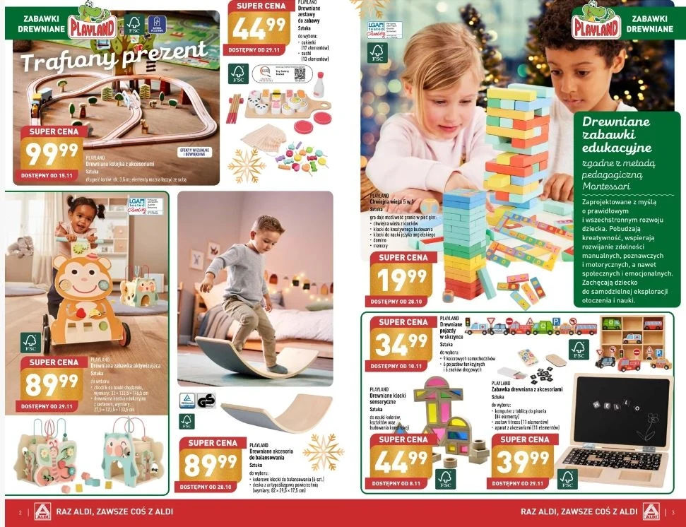 Aldi oferuje wiele prezentów na Mikołajki!
