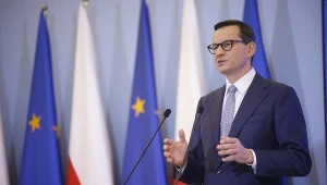 Mateusz Morawiecki wystąpił na konferencji prasowej na GPW