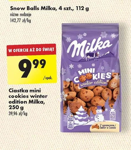 Ciastka Milka
