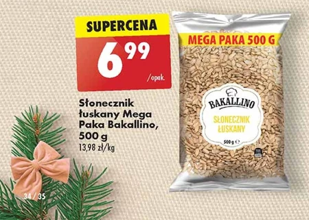 Słonecznik łuskany Bakallino