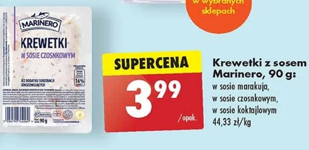Krewetki w sosie Marinero