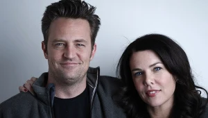 Matthew Perry i Lauren Graham w 2008 roku