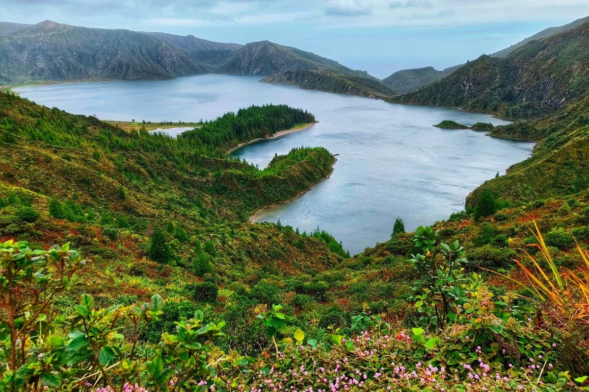 Lagoa do Fogo to najwyżej położone jezioro na Azorach