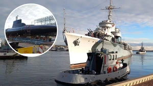 ORP Błyskawica opuścił nadbrzeże w porcie w Gdyni i został odholowany do portu wojennego. Jego miejsce zajmie ORP Sokół