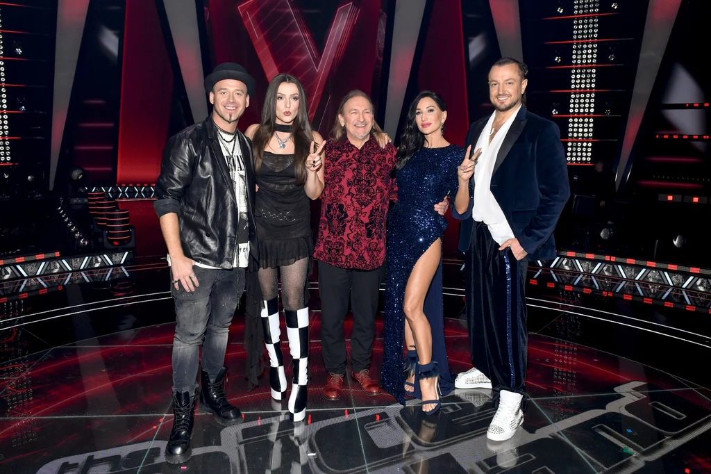 Trenerzy "The Voice of Poland": Tomson, Lanberry, Marek Piekarczyk, Justyna Steczkowska i Baron