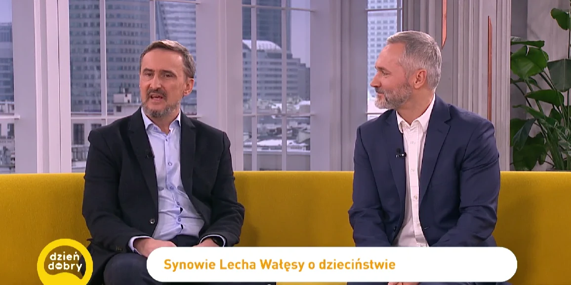 Synowie Lecha Wałęsy pokłócili się na wizji Synowie Lecha Wałęsy pokłócili się na wizji