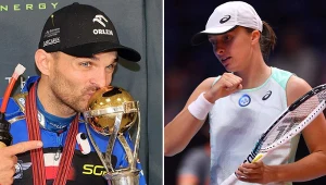 Bartosz Zmarzlik i Iga Świątek