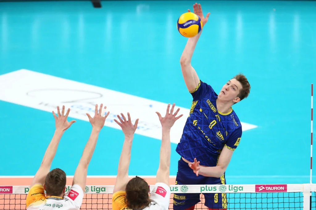 Michał Gierżot, siatkarz PSG Stali Nysa Michał Gierżot, siatkarz PSG Stali Nysa