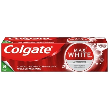 Colgate Max White Luminous Wybielająca pasta do zebów z fluorem 75 ml - 5