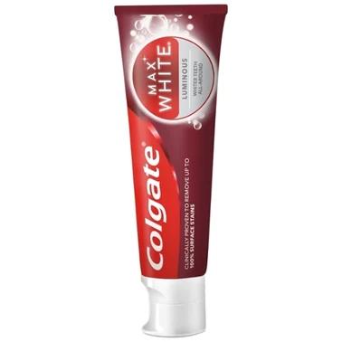 Colgate Max White Luminous Wybielająca pasta do zebów z fluorem 75 ml - 4