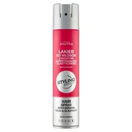 Joanna Styling Effect Lakier do włosów z keratyną ekstramocny 250 ml