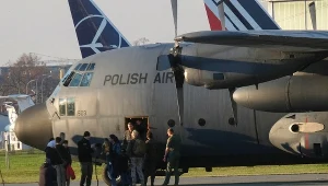 Przylot osób ewakuowanych ze Strefy Gazy