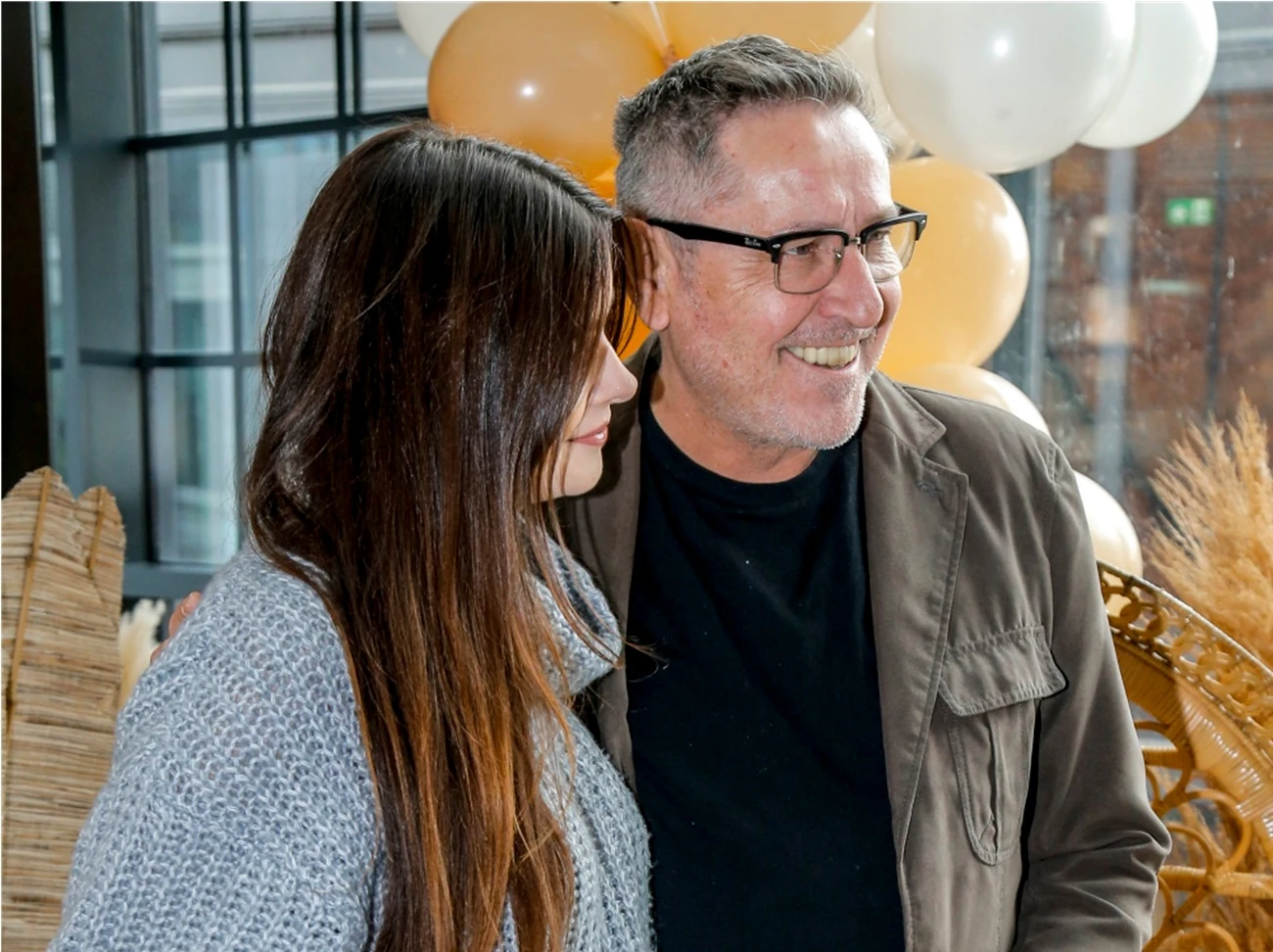 Andrzej Sołtysik ze swoją żoną Andrzej Sołtysik ze swoją żoną