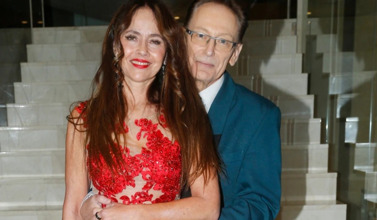 Jacek Borkowski z narzeczoną