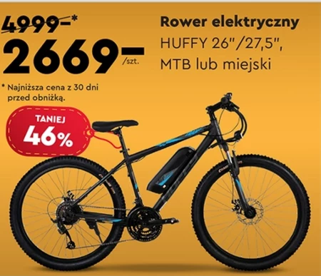 Rower elektryczny Huffy