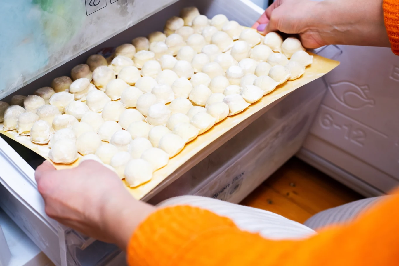 Mrożenie pierogów nie jest trudne Mrożenie pierogów nie jest trudne