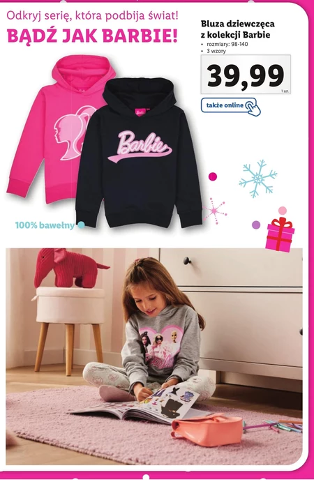 Bluza dziewczęca Barbie