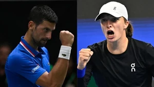 Novak Djoković i Iga Świątek