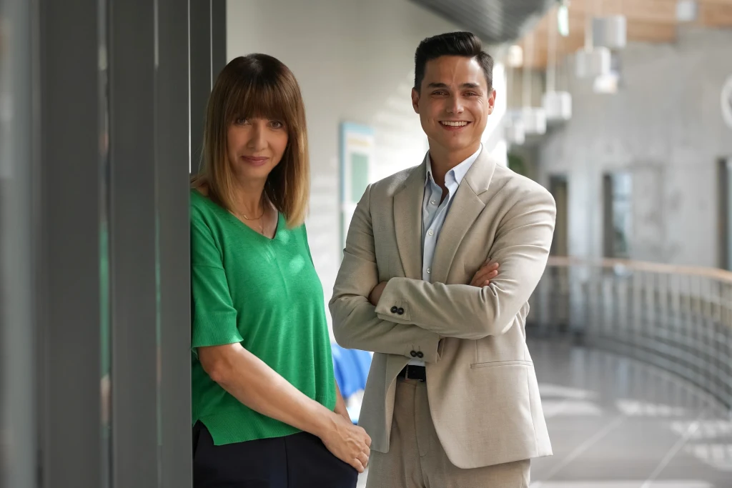 Grażyna Wolszczak i Patryk Cebulski w nowym odcinku serialu "Pierwsza miłość"