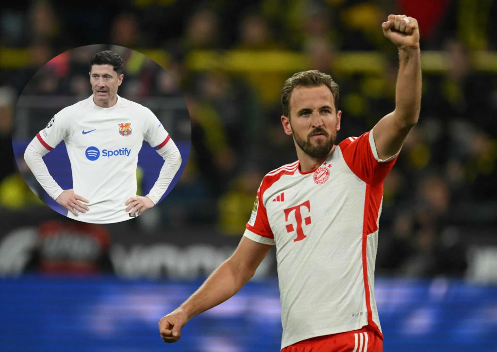 Harry Kane mocno depcze po piętach Roberta Lewandowskiego  //East News (Matthias Schrader)