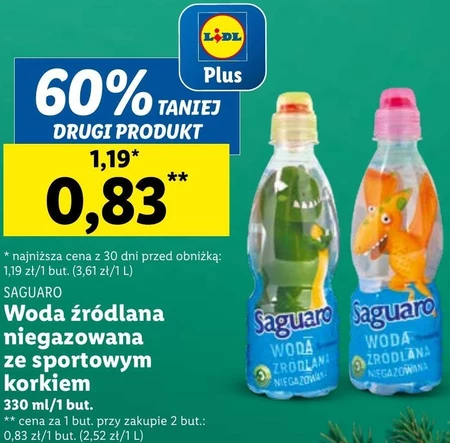 Woda źródlana Saguaro