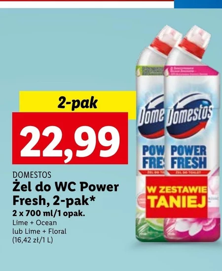 Żel do WC Domestos