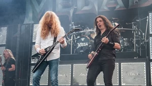 Dave Mustaine i Kiko Loureiro (Megadeth) w akcji