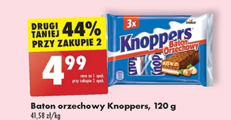 Knoppers Baton orzechowy 120 g (3 x 40 g)