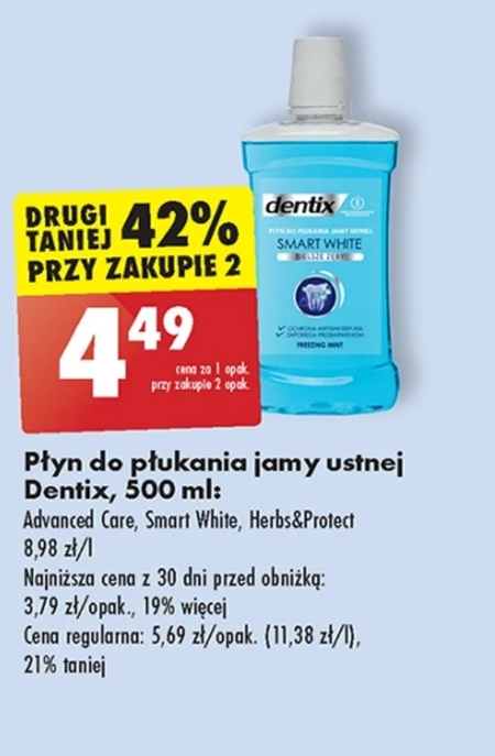 Płyn do płukania Dentix